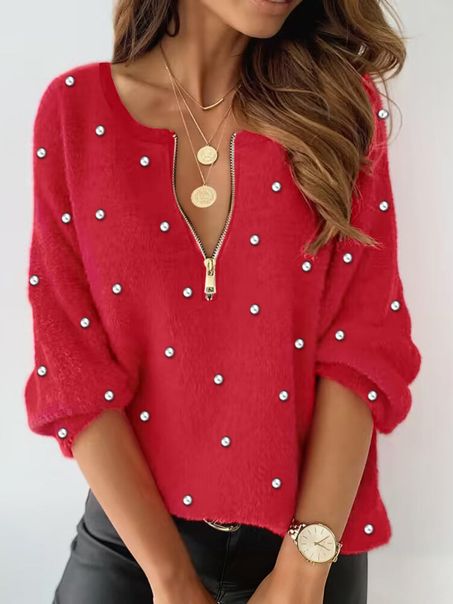 Casual Black Crew Neck Cut Out Lace Patchwork Long Sleeve Blouse