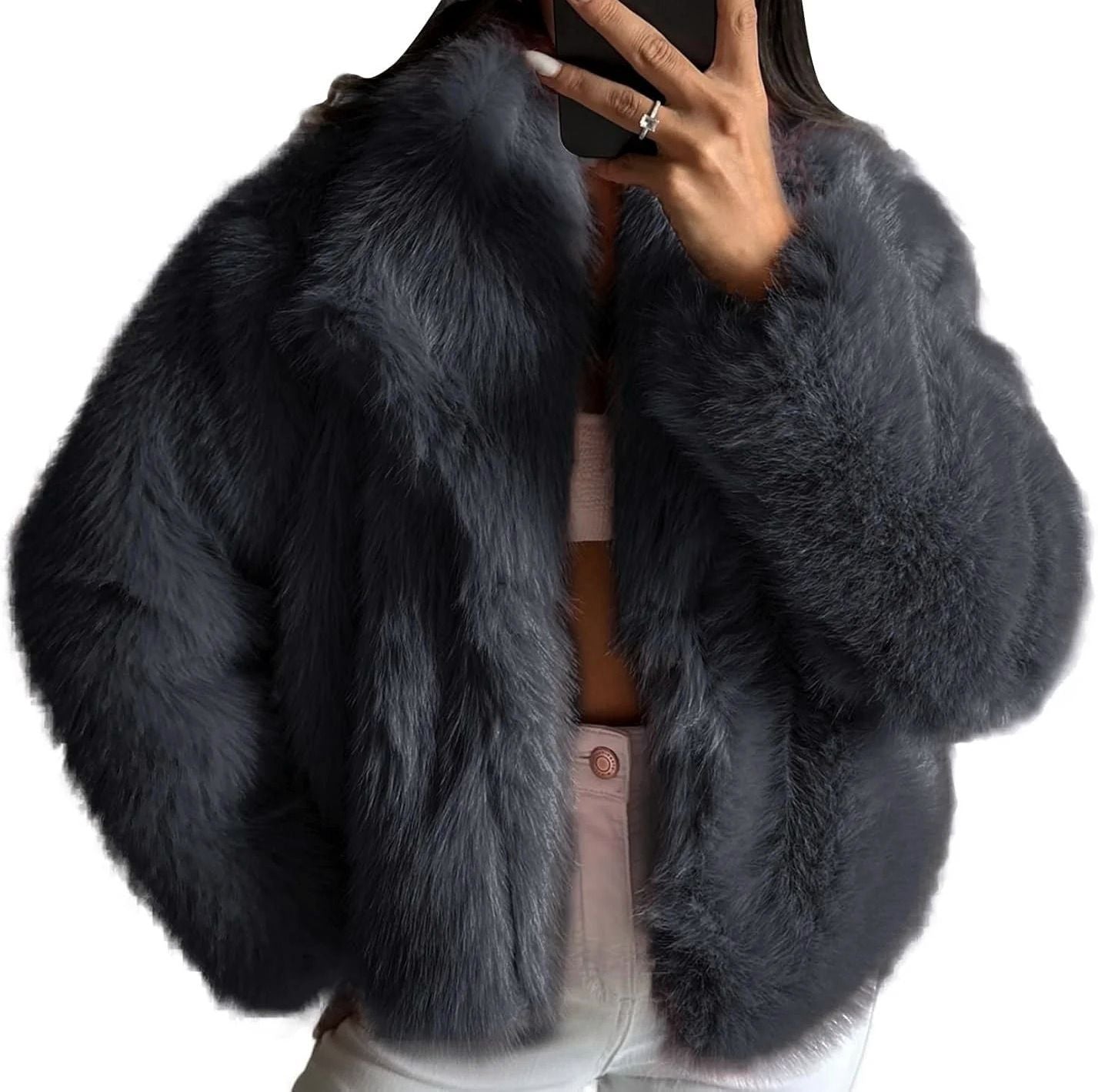 Faux Fur Jacket