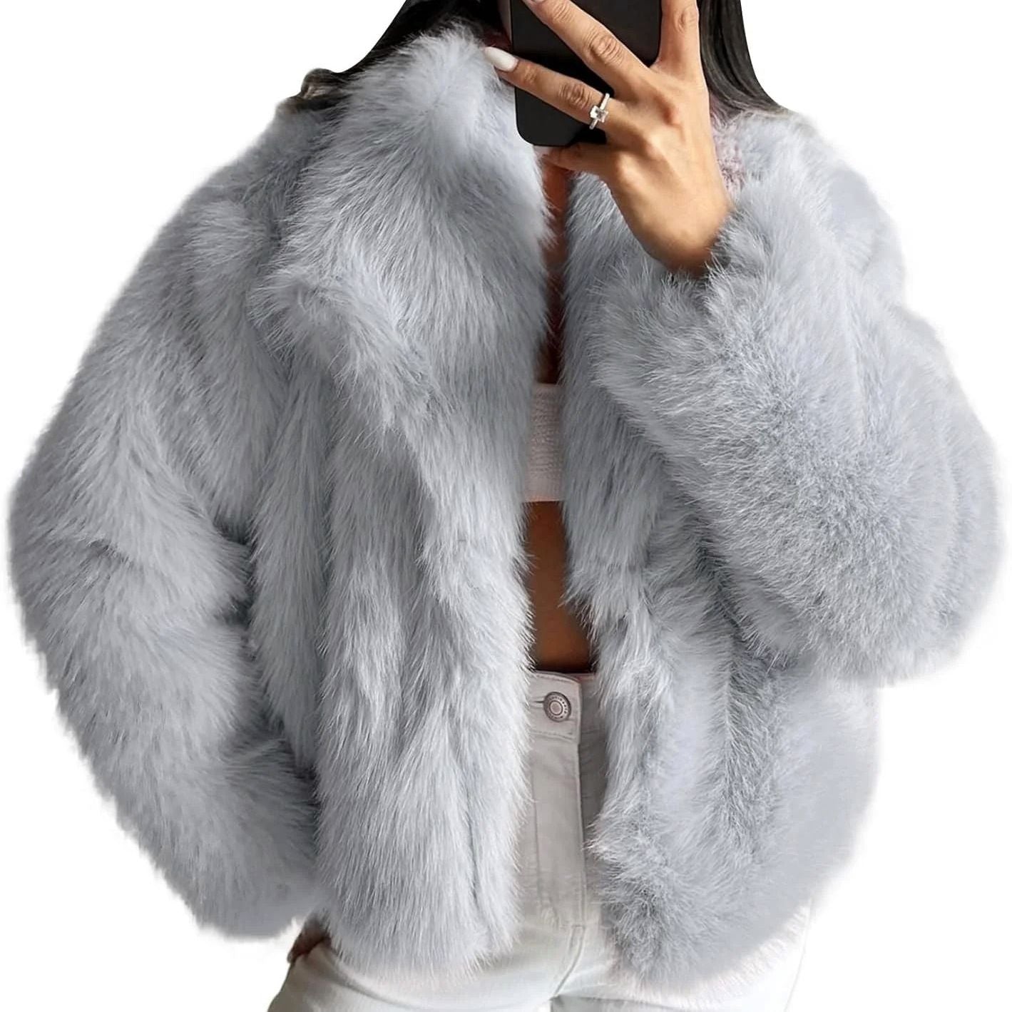 Faux Fur Jacket