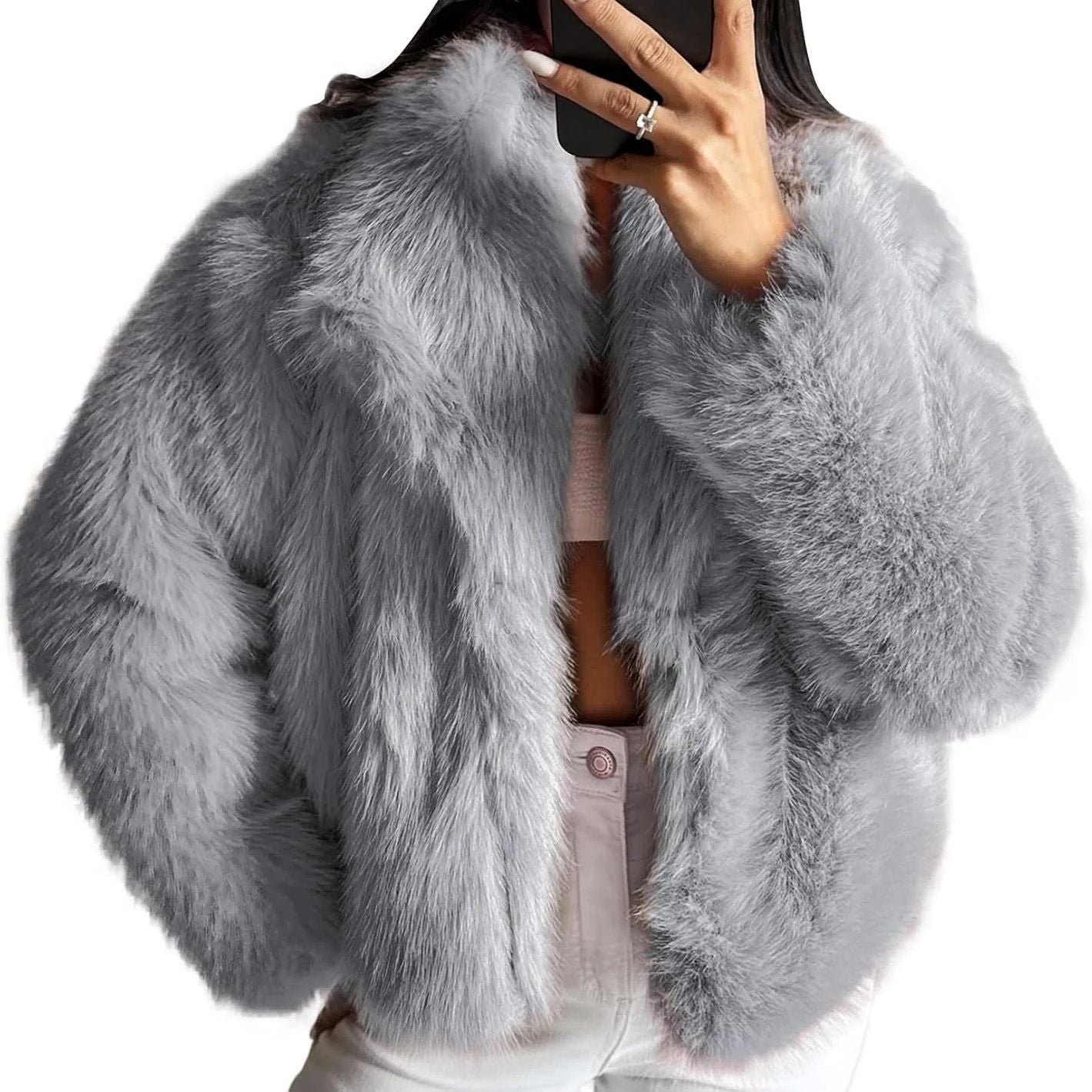 Faux Fur Jacket