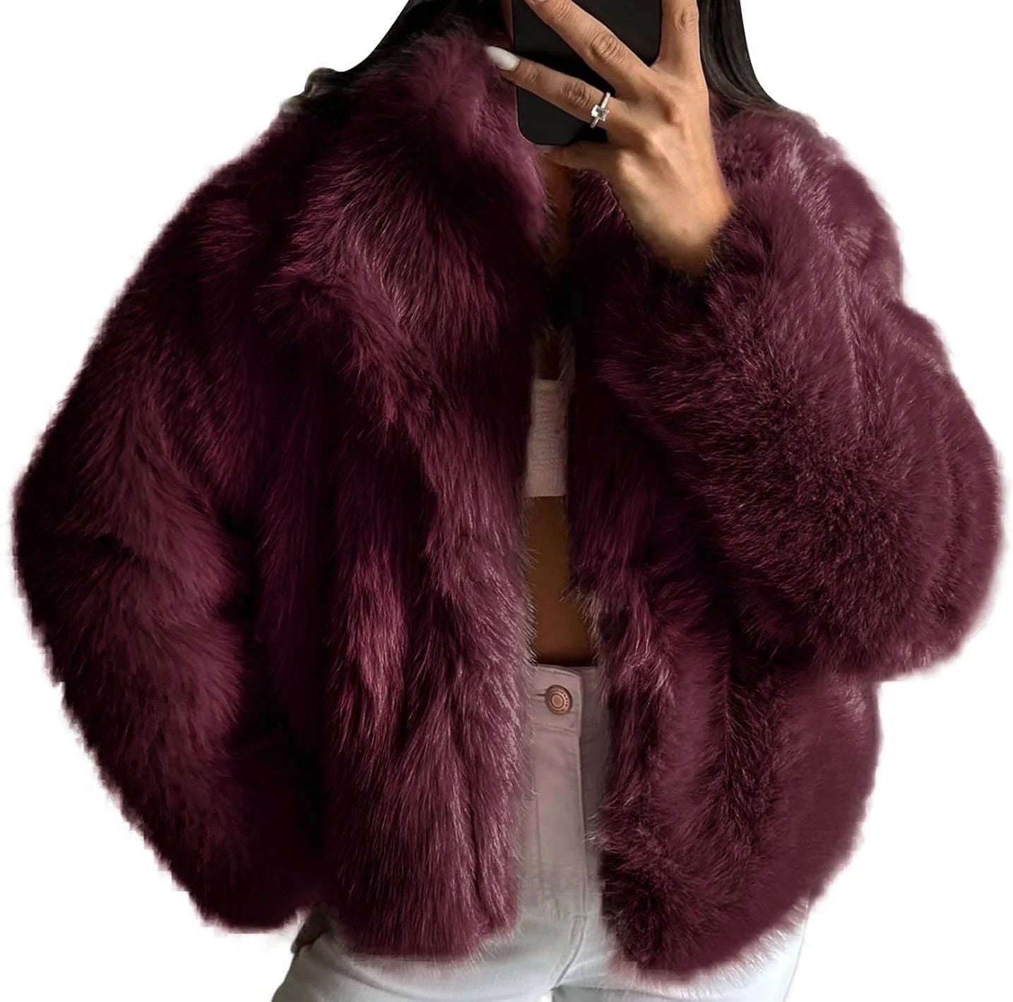 Faux Fur Jacket