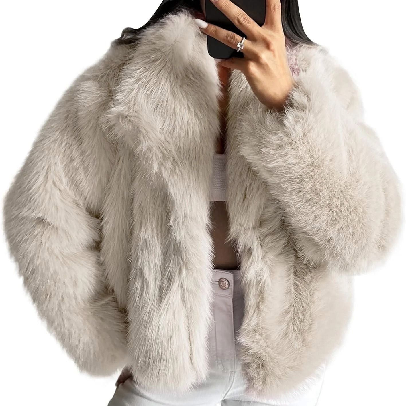 Faux Fur Jacket