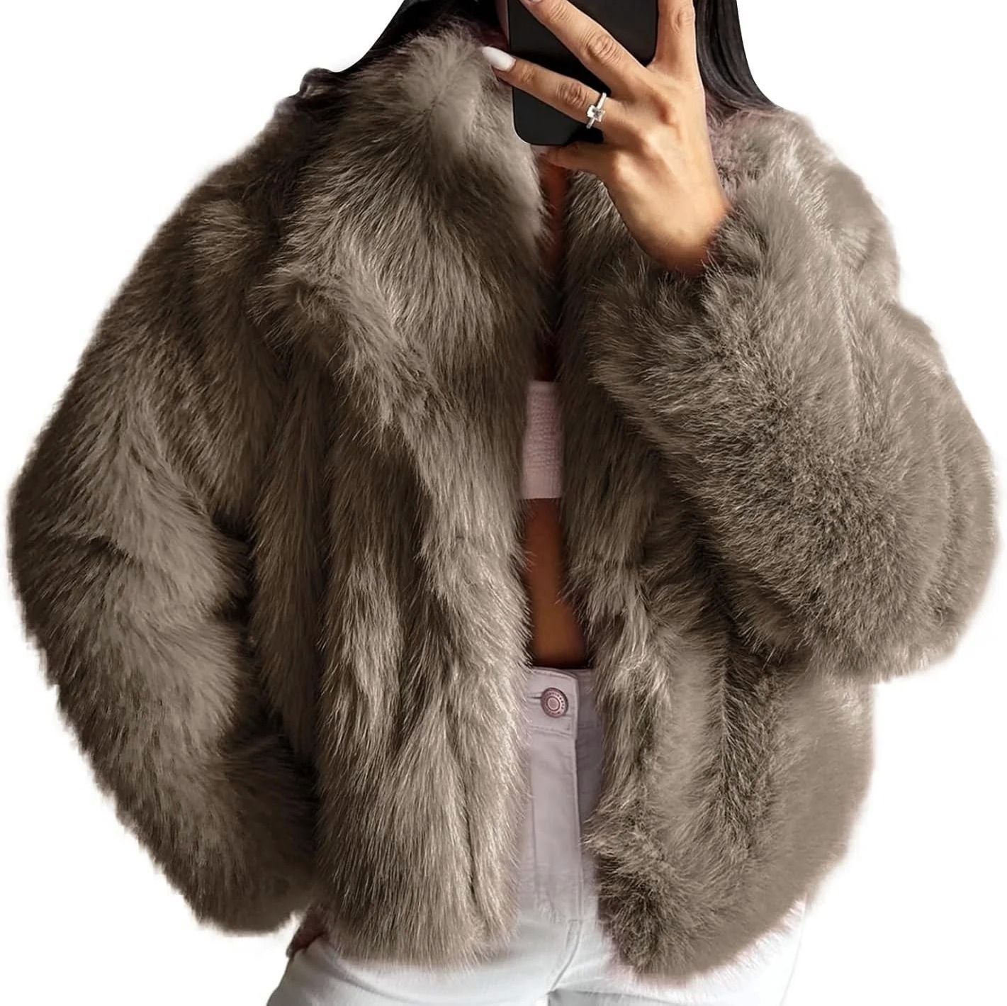 Faux Fur Jacket