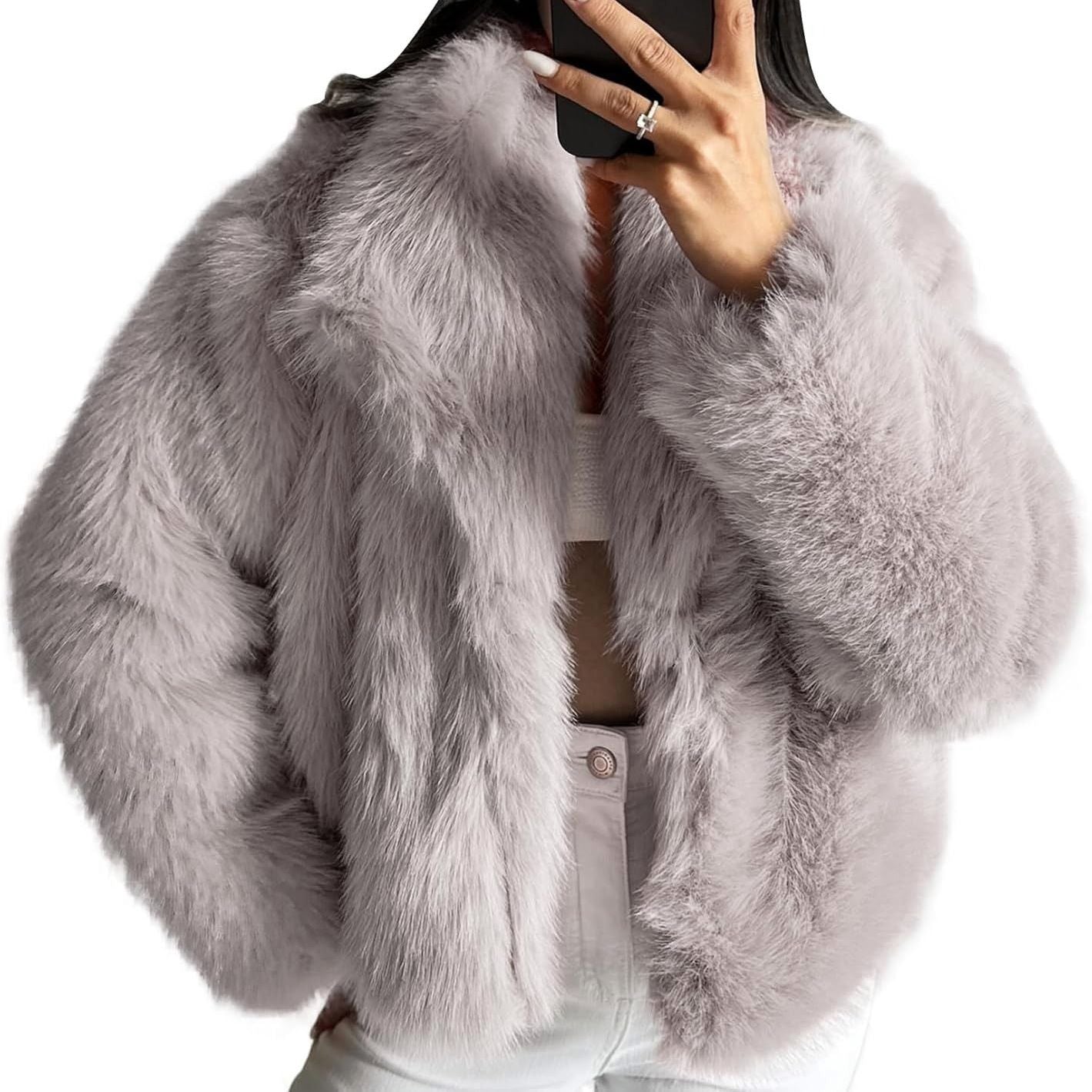 Faux Fur Jacket